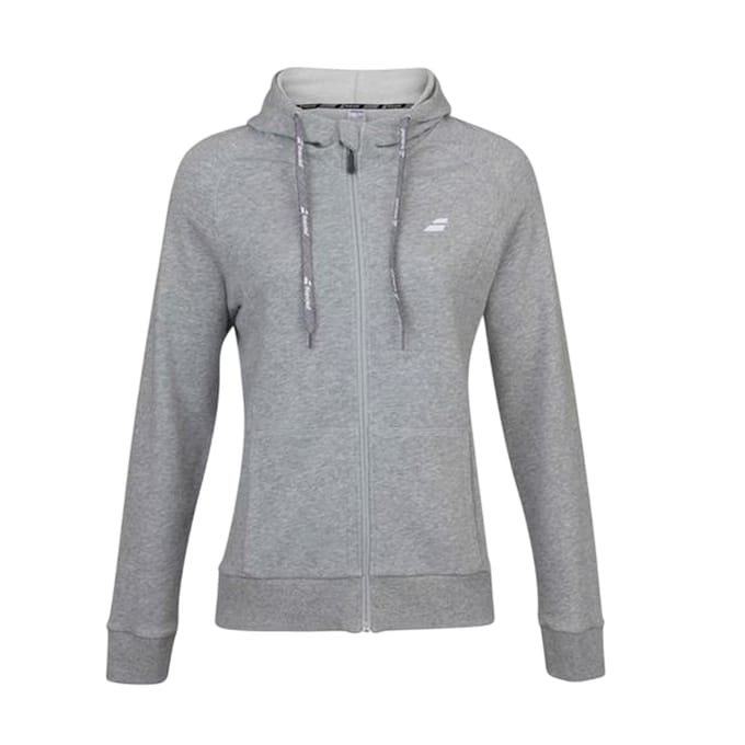 Babolat Raglanjas met capuchon voor kinderen (Grijs Heather)