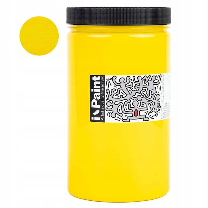 I-Paint Acrylverf 1200ml - Citroengel