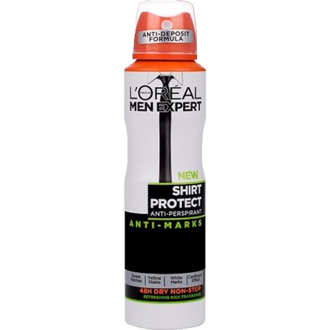 L'Oreal Men Expert Deodorant Spray Shirt Protect Intensive, 250 ml