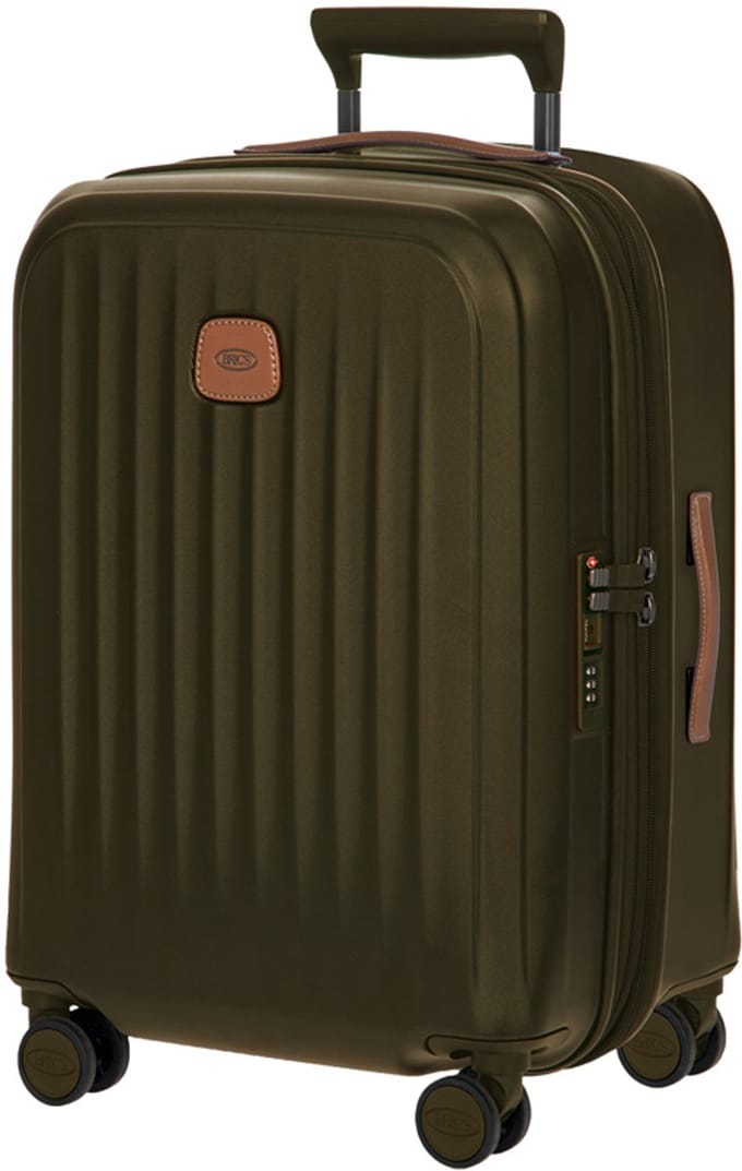 Brics Handbagage koffer / Trolley - 55 x 40 x 22/26 cm - Taormina - Groen