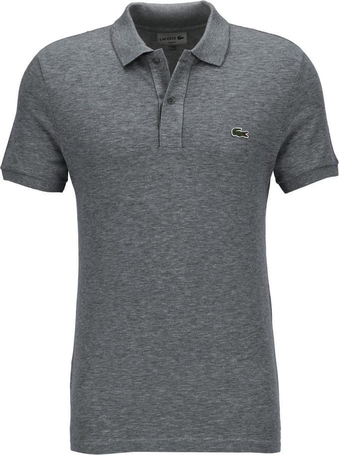 Lacoste Heren Poloshirt - Eclipse Jaspe - Maat S