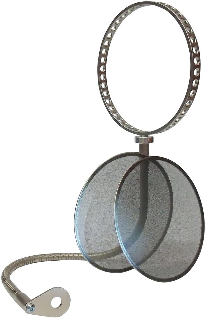Pauly P120 XX & T-35 Advanced Pop Filter (Nickel) - Pop filter