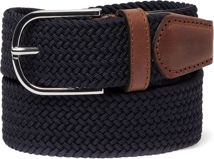 SADDLER Riem Ekberg Belt W80 Navy Blauw