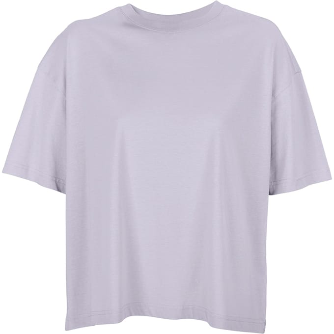SOLS Dames/Dames Boxy Organic Oversized T-shirt (Lila)