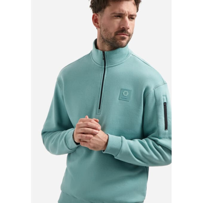 No Excess Heren sweater 30131151 039 seablue