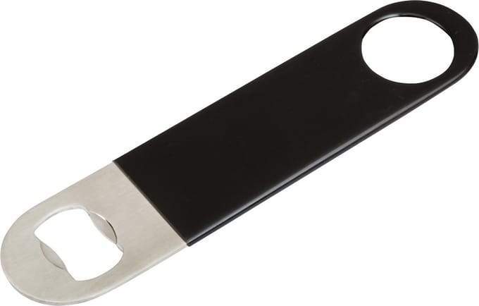 Barblade Flesopener - Vinyl - Zwart