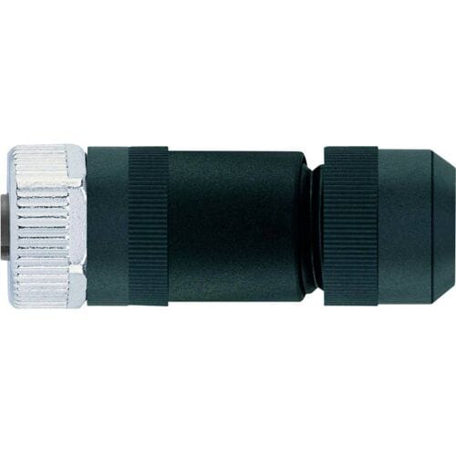 Escha 8086300 Sensor/actuator connector, niet geassembleerd M12 Aantal polen (sensoren): 4+PE 1 stuk(s)