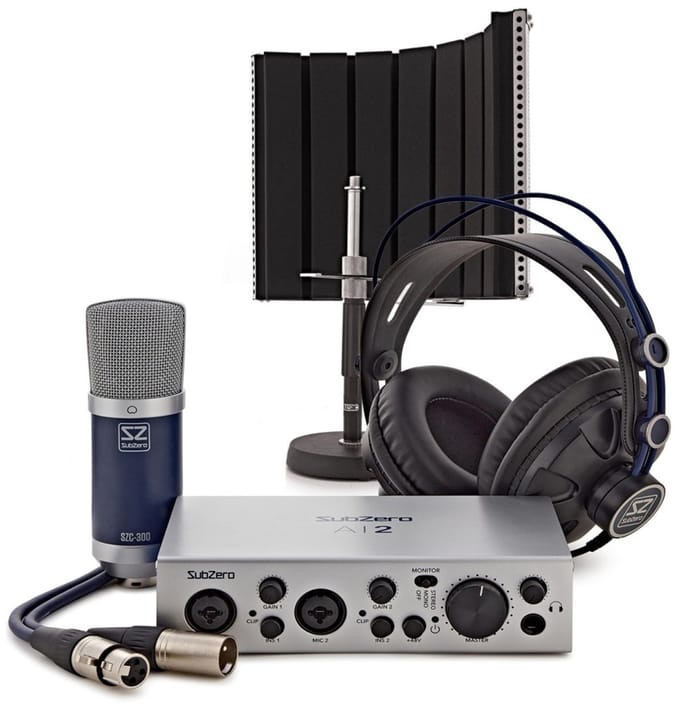 SubZero BASE-2 Desktop Home Recording Pakket