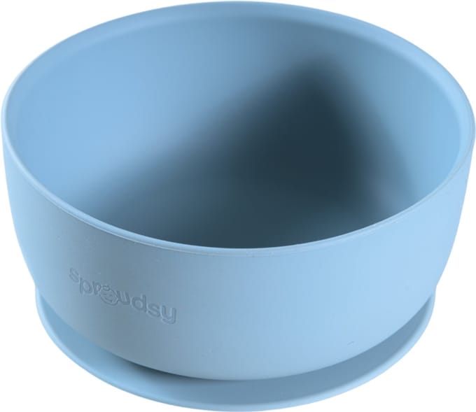 Sproudsy Kom Serene – Zuignap – Kinderservies - Baby – Celestial Blue