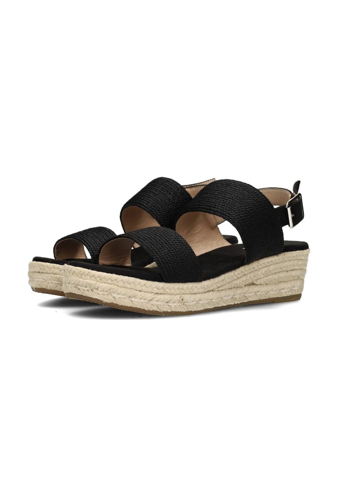 POSH by Poelman CETO Dames Sandalen - Zwart