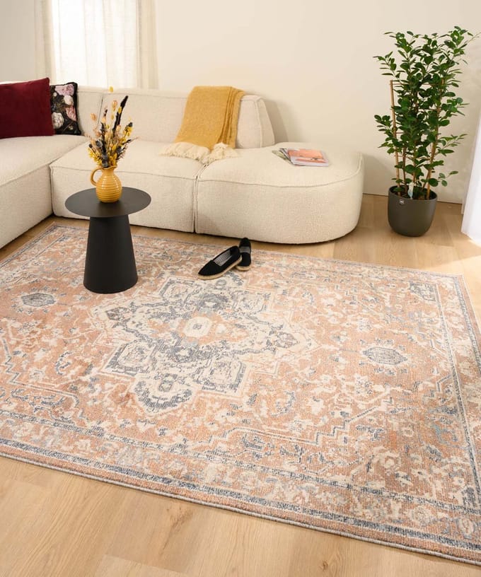 Vintage vloerkleed - Classic Bernard terracotta 80x150
