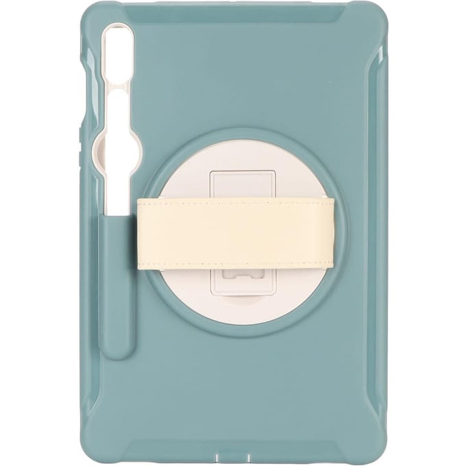 Coque Robuste pour Tablette Protection contre les Chutes Coque de Protection pour Tablette avec Dragonne Support Fente pour Stylet pour vert
