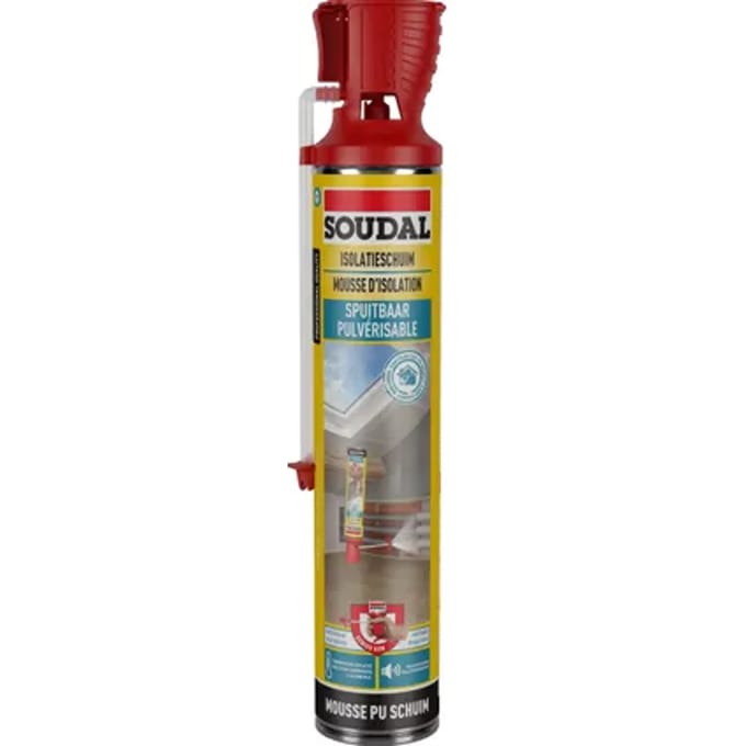 Soudal Spuitbaar Isolatieschuim Genius Gun 700ml