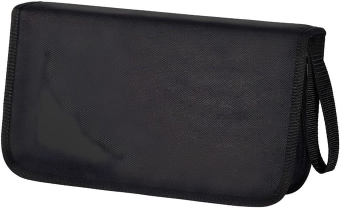 KAD® CD-rek - CD Opbergsysteem - Compacte CD Houder - Zwart - 17cm x 30cm x 8cm