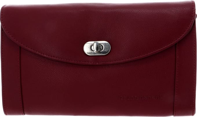 bruno banani Leren Schoudertas Koppeling Isidora Shoulderbag Red Rood