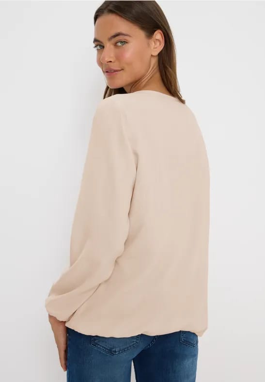Blouse in effen kleur