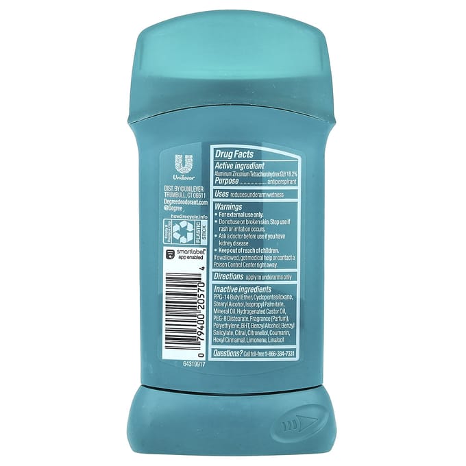 48-uurs Zweet Antiperspirant Deodorant, Koel Comfort, 76G(2.7Oz) blue