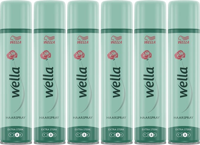 Wella Extra Strong Hairspray - 6 x 250 ml