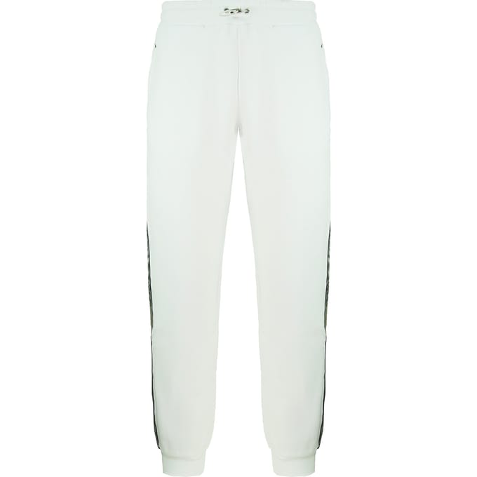 Nicce Stretch Taille Heren Wit Fallon Joggers 211 2 04 05 0318