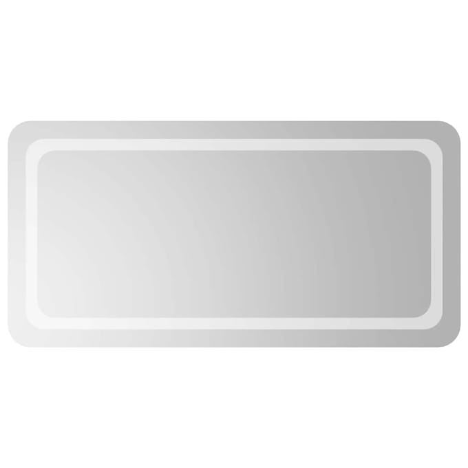 vidaXL - Badkamerspiegel - LED - 100x50 - cm