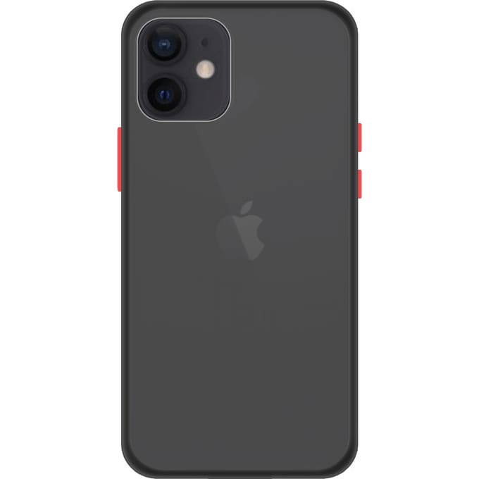 iPhone 11 Back Cover - Zwart/Transparant