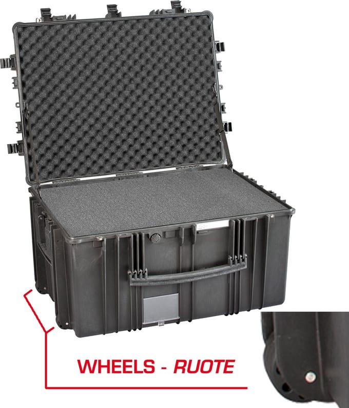 Explorer Cases 7745 Koffer Zwart met Plukschuim
