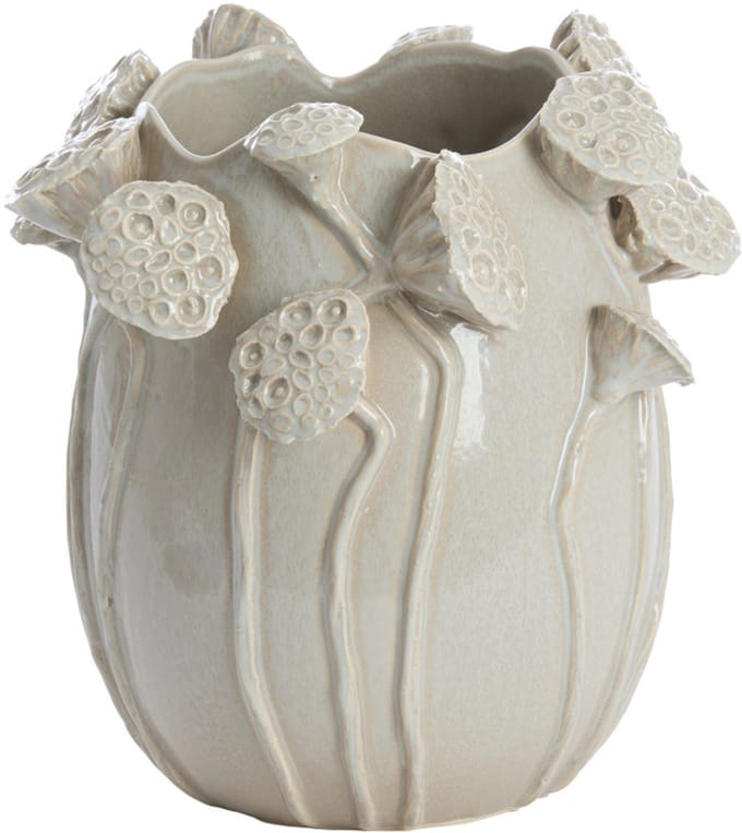 Light & Living - Vaas LAVCI - 26.5x25.5x26.5cm - Grijs