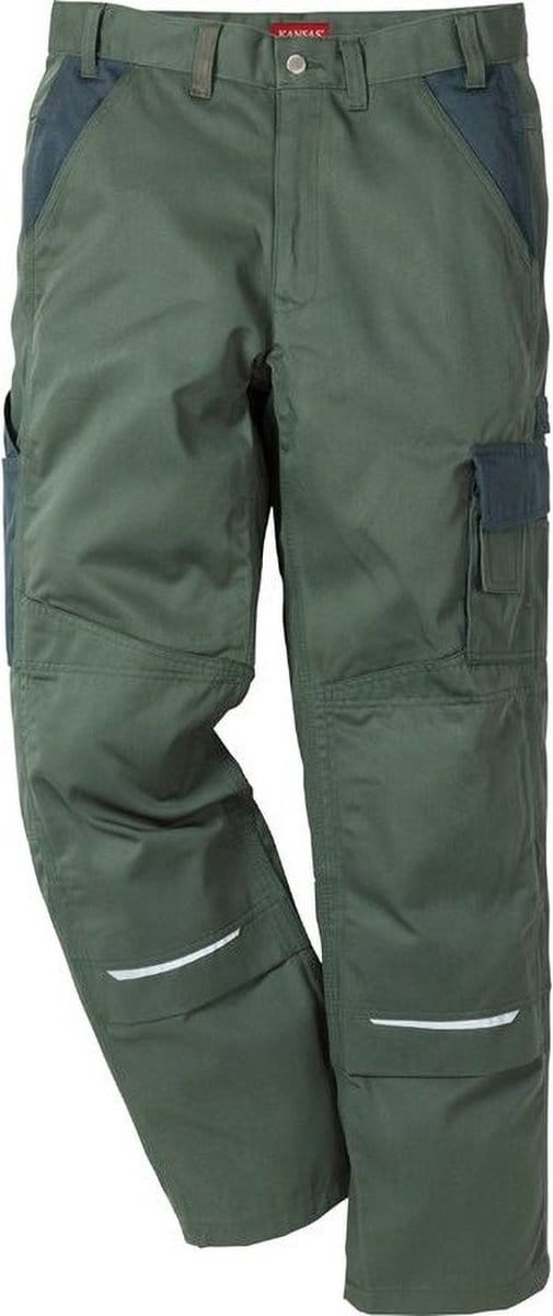 Kansas Werkbroek Icon Two Hose 2019 LUXE Legergroen licht/Legergroen