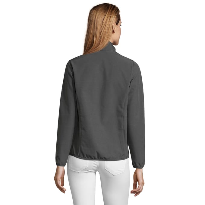 SOLS Dames/dames Radian Soft Shell Jacket (Houtskool Grijs Effen)