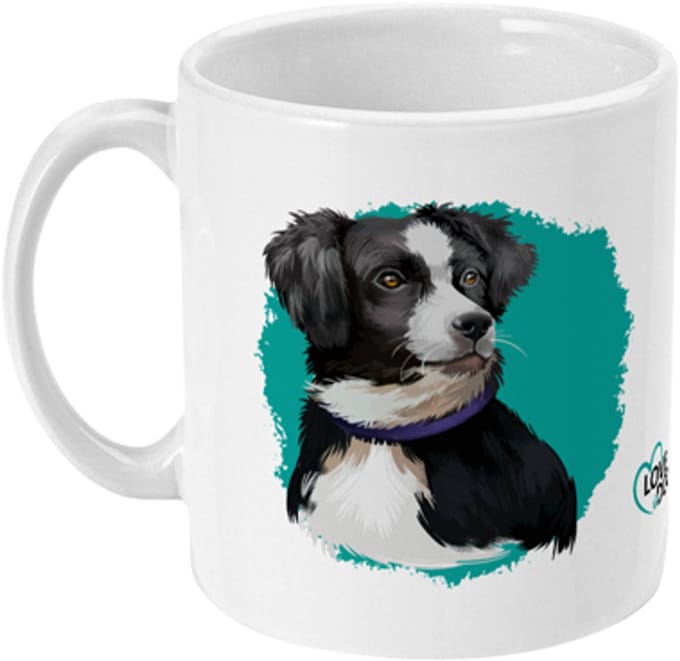 Mok Love Dogs Australian Shepherd - Australische herder, 325ml