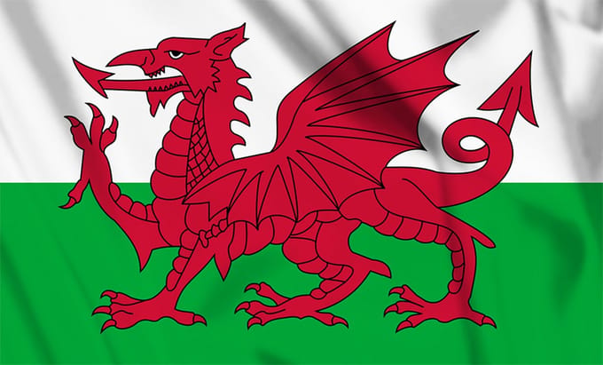 Vlag Wales