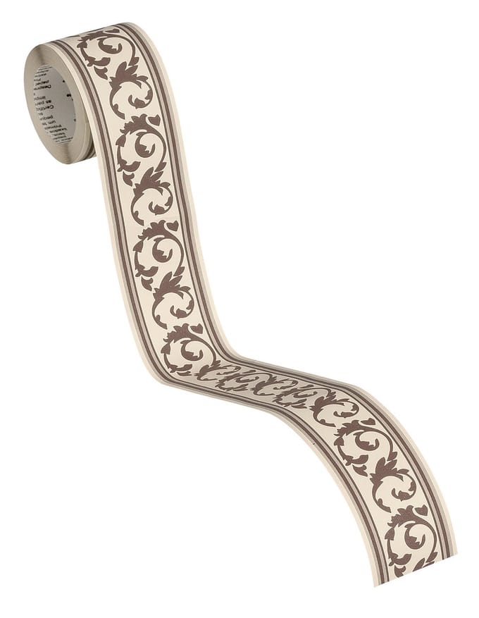 ARTDECO BEHANGRAND | Zelfklevend - beige bruin - A.S. Création Only Borders 11