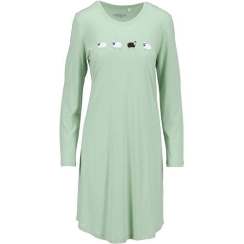 Ringella – Sheep Parade – Nachtkleed – 6511027 – Jade Green – Maat 38