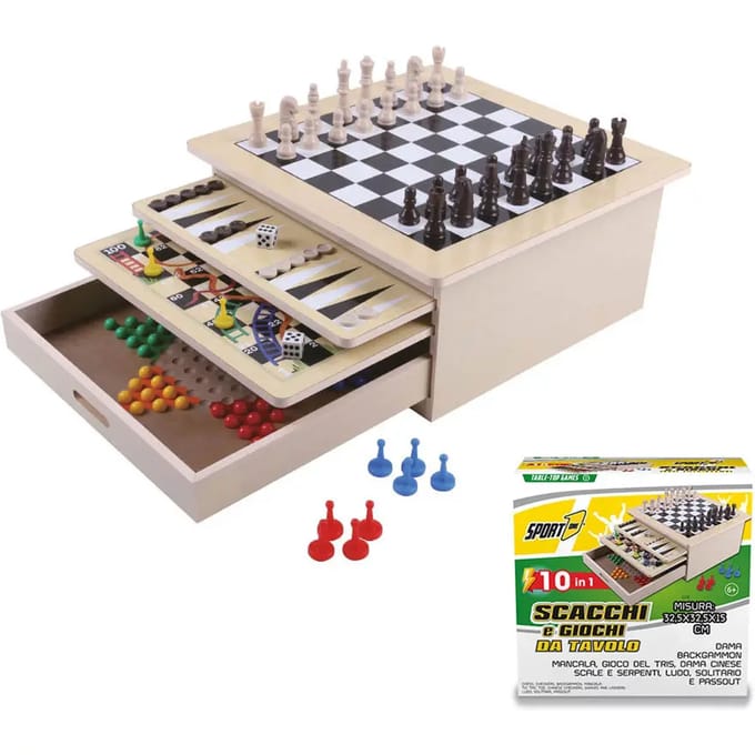 Schaken 10 in 1 Sport One