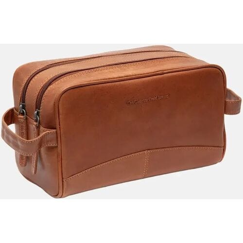 Chesterfield Stacey Leren Toilettas M - Cognac