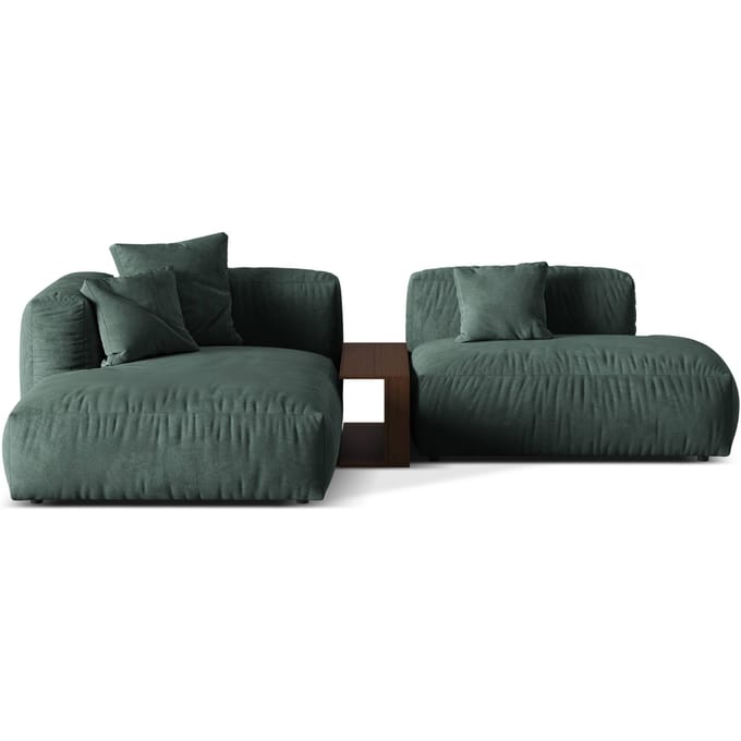 Hoekbank Martina links velvet | Micadoni