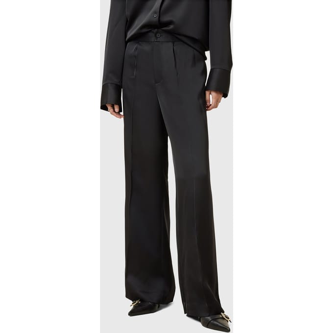 AllSaints Myrtle Trouser Black Taglia: 4 | Pantaloni Outlet | Donna | Nero