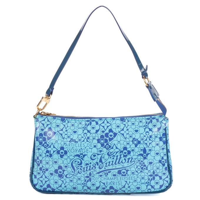 Ltd.Ed. Takashi Murakami Cosmic Blossom Pochette   Pouch