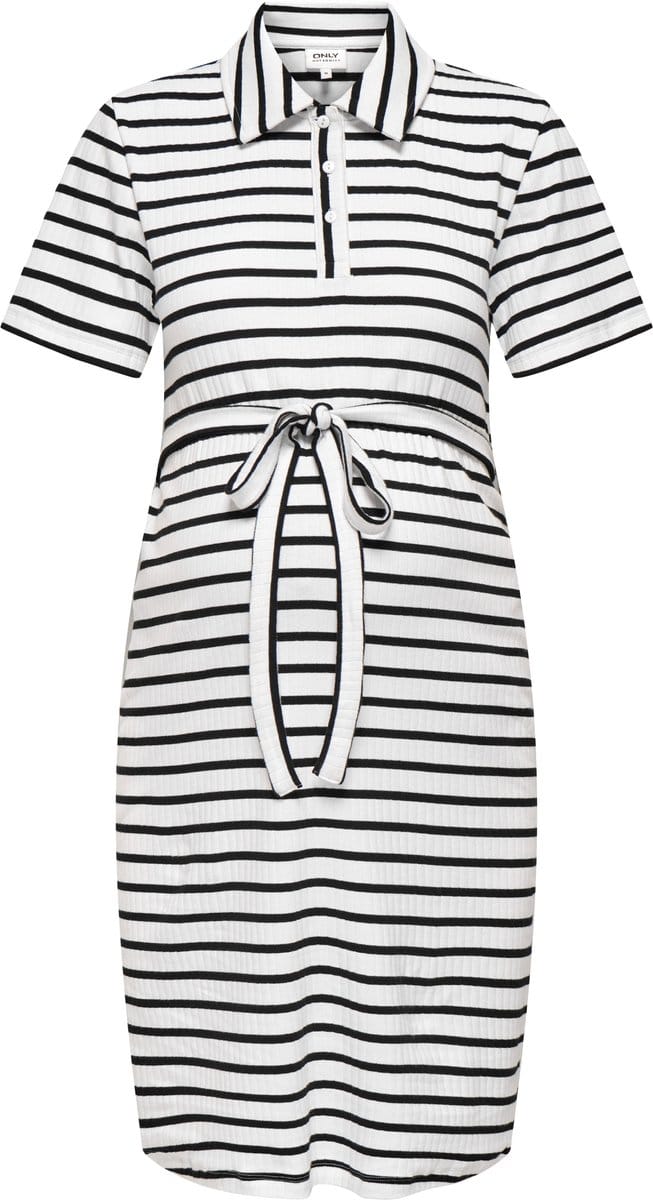 ONLY MATERNITY Polo shirt jurk OLMLIXA Korte jurk