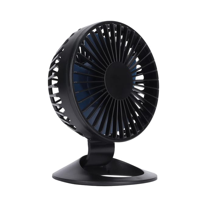 F2 USB Desktopventilator Draagbare Mini USB Desktop Koelventilator met Derde Versnelling Windsnelheid black