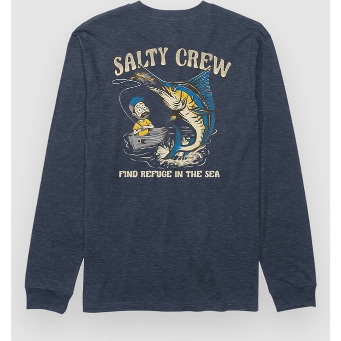Salty Crew Big Bill Kids Longsleeve T-Shirt blauw