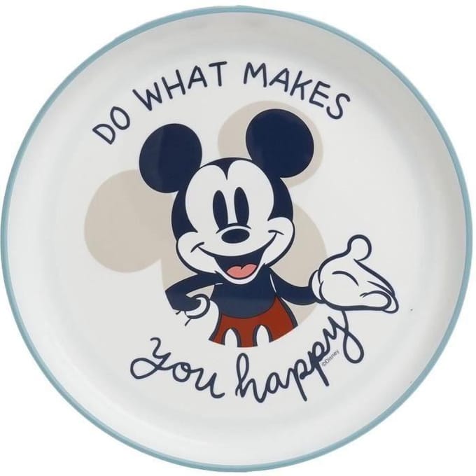 Coffret repas - THERMOBABY - 3 pièces - Bol, assiette et gobelet - Mickey