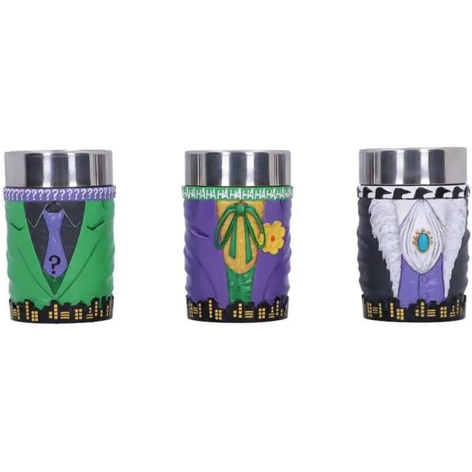 DC Comics - Batman Super-Villain Collectible Mini Cup Set