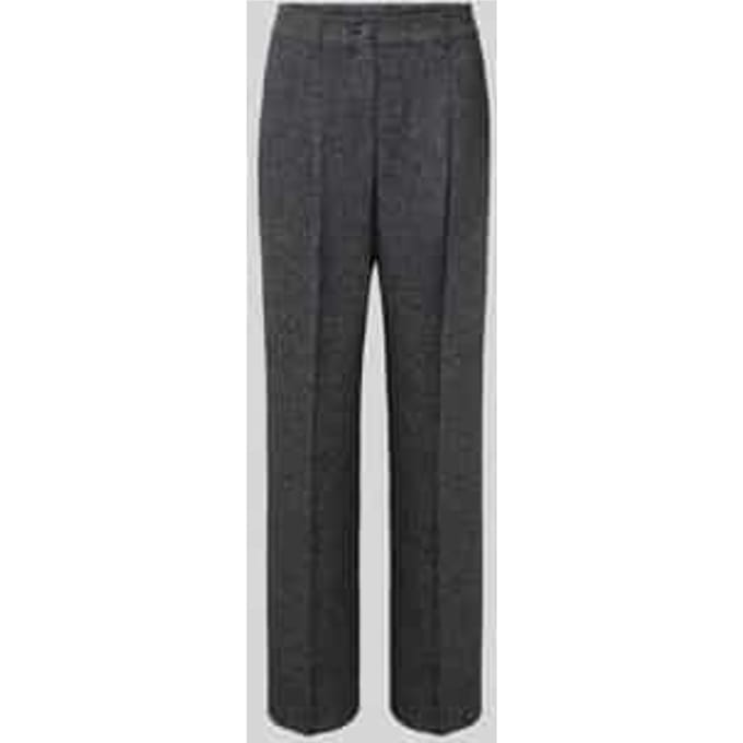 Regular fit broek met viscose, model 'Cisilia'