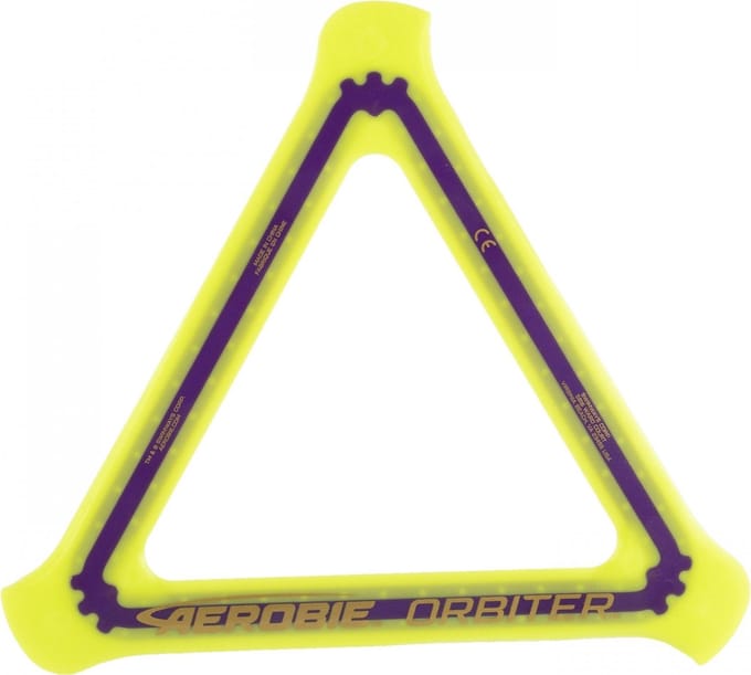 Aerobie Orbiter Boemerang - Geel