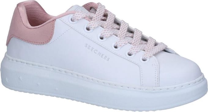 Skechers - High Street Dotted Line - Dames - Sneakers - Wit