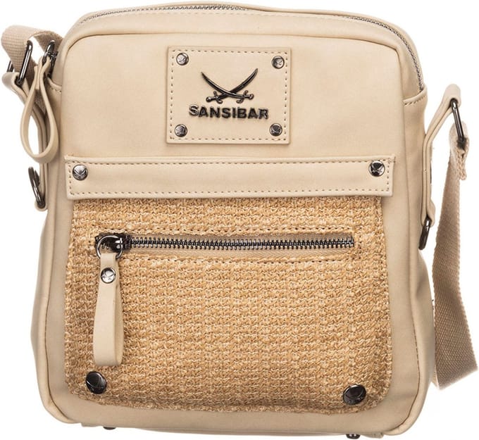 Sansibar Schoudertas Crossbody Bag Sand Beige