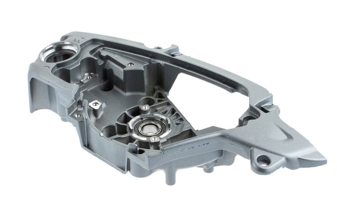 Husqvarna crankcase assy flywheel side h