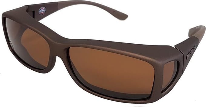 Cocoons overzetzonnebril Wide Line ML zand/amber