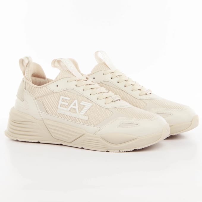 EA7 herenschoenen met adelaarsmotief en vetersluiting